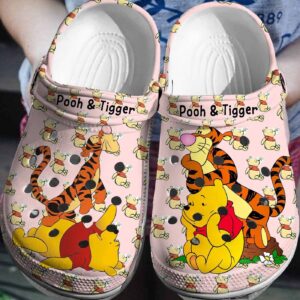 Winnie PoohCrocs 3D Clog Shoes: Adorable and Comfortable Footwear for Kids