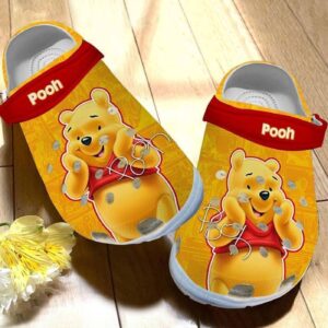 CuteCrocs-Shoes Crocband Clog: Fashionable Pool Footwear for Women Men & Kids – Winnie Pool Style