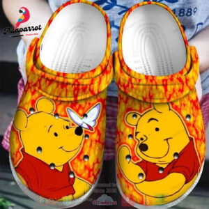 Winnie The Pooh Clogs Shoes Gift: Adorable & Comfortable Footwear for Kids - Perfect Disney Present!