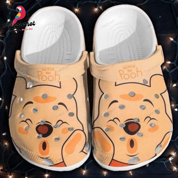Delightful Winnie The Pooh Clogs Shoes Gift: Fun and Comfortable Footwear for Kids and Fans – Perfect Disney Present!