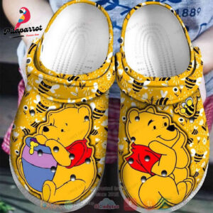 Winnie The Pooh Clogs Shoes Gift: Adorable & Comfortable Footwear for Kids – Perfect Disney Present!