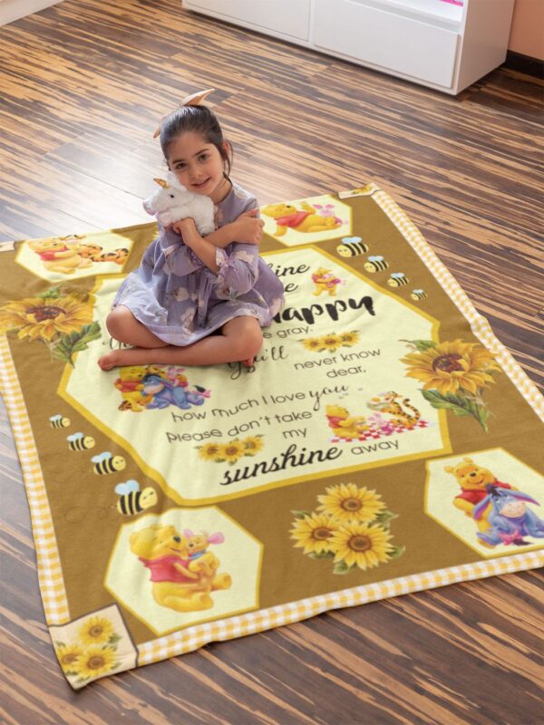 Winnie The Pooh My Sunshine Fleece, Sherpa