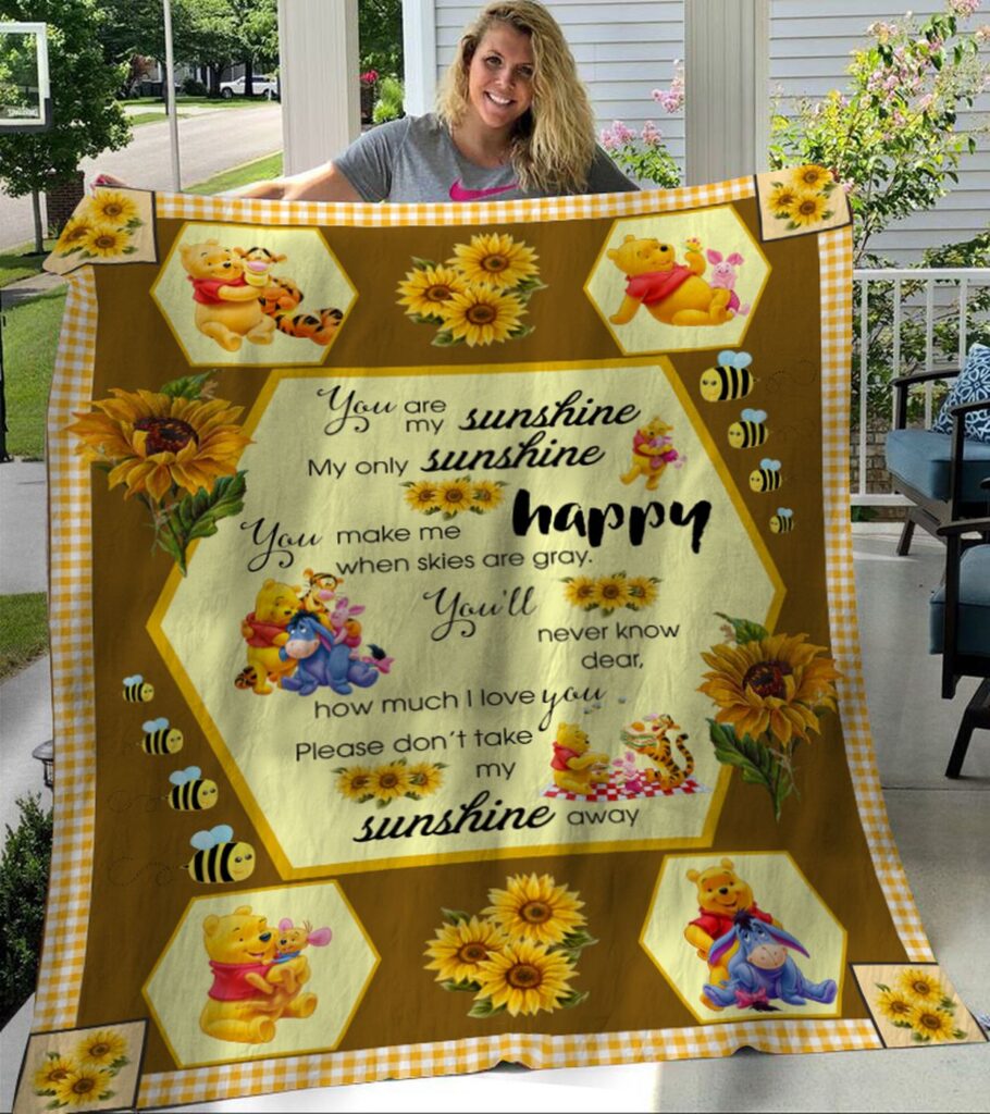 Winnie The Pooh My Sunshine Fleece, Sherpa