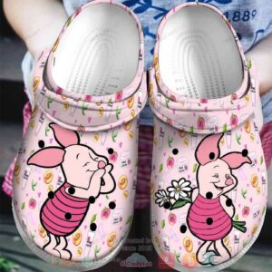 Adorable Winnie The Pooh Piglet Clogs Shoes Gift – Perfect Present for Disney Fans! Shop Now
