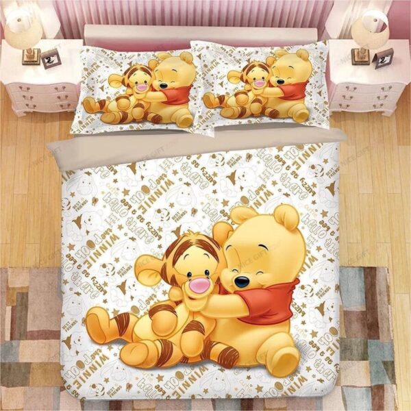 Winnie The Pooh Tigger Bedding Set Gift for Men Women Home Decor
