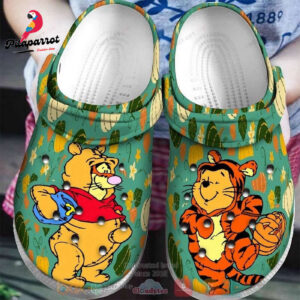 Playful Winnie The Pooh Tigger Clogs Shoes - Perfect Gift for Disney Fans!