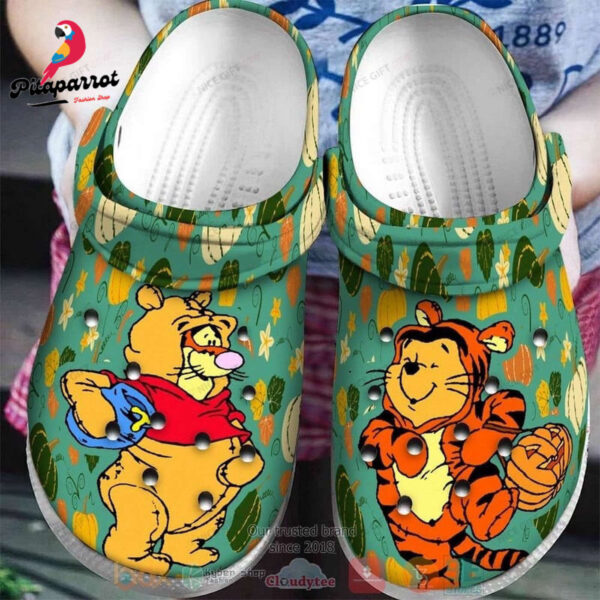 Playful Winnie The Pooh Tigger Clogs Shoes – Perfect Gift for Disney Fans!