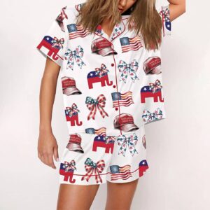 Women’s Coquette America 2025 Pajama Set Gift for Women