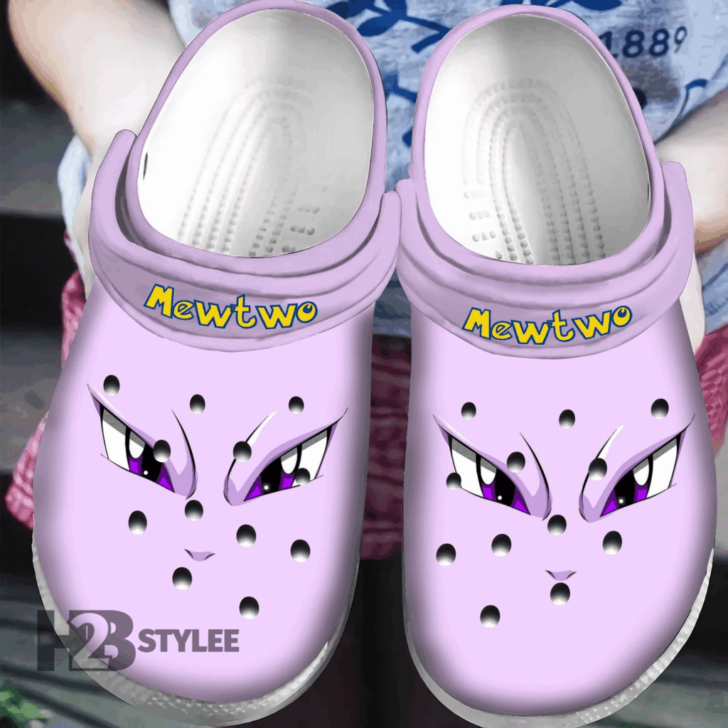 Mewtwo Pokemon So Cute Pokemon Vintage Anime Manga Video GameCrocs-Shoes Classic Clog Mewtwo Pokemon So Cute Pokemon Vintage Anime Manga Video GameCrocs-Shoes Classic Clog