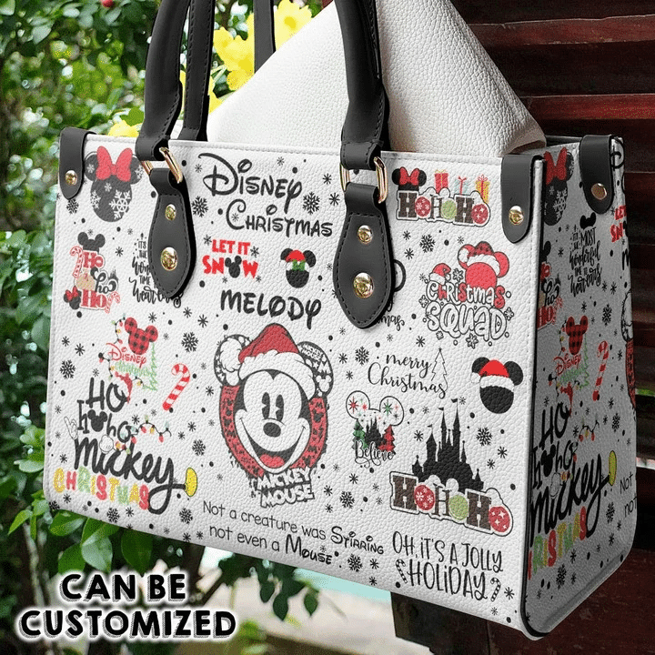 Mickey Mouse Lover Leather Handbag: Perfect Women s Gift Mickey Mouse Lover Leather Handbag: Perfect Women s Gift