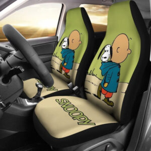 Snoopy & Charlie Brown Dog Car Seat Covers: Life Is Better with a Dog!