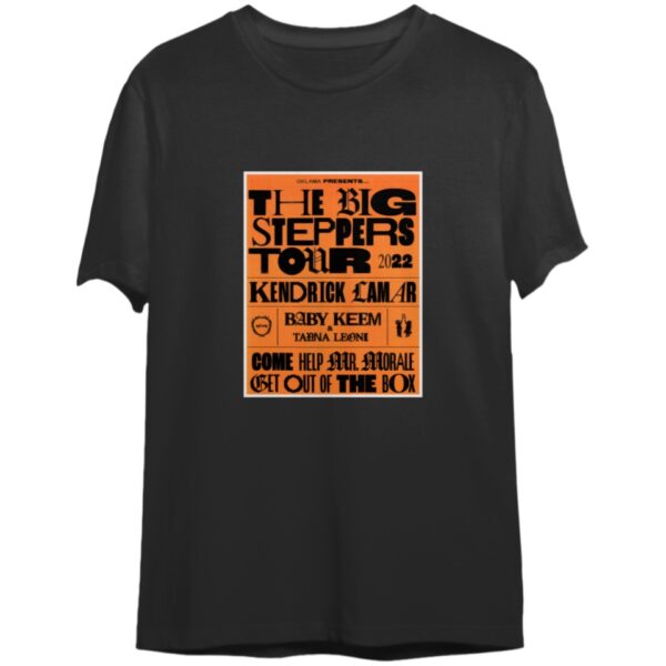 Official Kendrick Lamar Big Steppers Tour T-Shirt – Limited Edition Merch