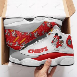 Kansas City Chiefs Mickey Air Jordan 13 Sneaker Custom For Fans  Gift for Men Women
