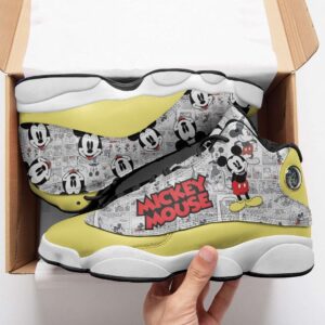 Mickey Mouse Air Jordan 13 Sneaker Custom For Fans  Gift for Men Women