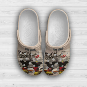 Sweet Love Of Mickey And Minnie Unisex Classic Clogs For Fans Unisex Gifts 2024