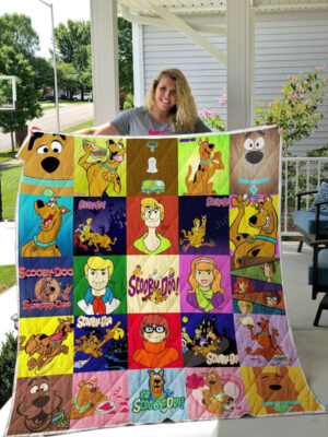 Scooby Doo Blanket Quilt  Gift