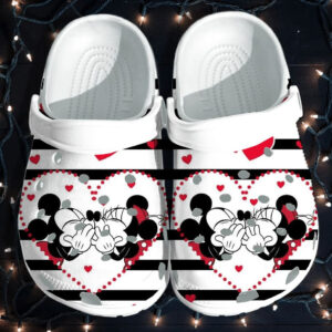 Mickey & Minnie Mouse HeartClogs-Shoes-Slippers
