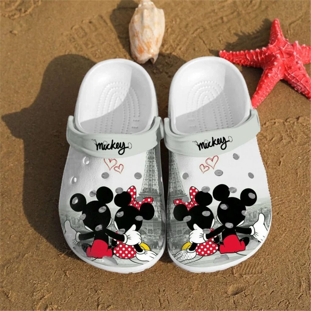 Custom Name Mickey Love Minnie Disney Gifts Lover RubberClogs-Shoes-Slippers CH Custom Name Mickey Love Minnie Disney Gifts Lover RubberClogs-Shoes-Slippers CH