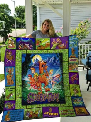 Scooby-Doo 2 Quilt Blanket  Gift