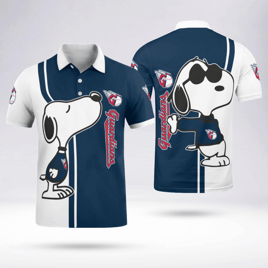 Limited Edition Cleveland Guardians Snoopy Polo Shirt: Get Yours Now! Limited Edition Cleveland Guardians Snoopy Polo Shirt: Get Yours Now!