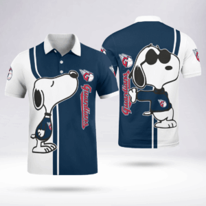 Limited Edition Cleveland Guardians Snoopy Polo Shirt: Get Yours Now!