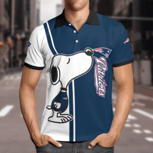 Limited Edition New England Patriots Snoopy Polo Shirt: Official NFL Merchandise 3