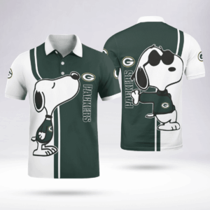 Limited Edition Green Bay Packers Snoopy Polo Shirt: Exclusive Fan Gear