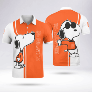 Limited Edition San Francisco Giants Snoopy Polo Shirt - Exclusive Fan Gear
