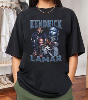 Vintage Kendrick Lamar T-Shirt - Retro Hip-Hop Tee for Fans