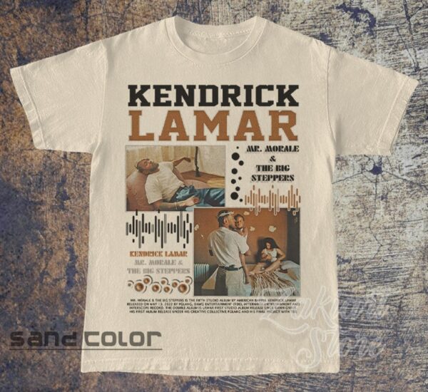 Vintage Kendrick Lamar T-Shirt – Mr Morale & The Big Steppers Design
