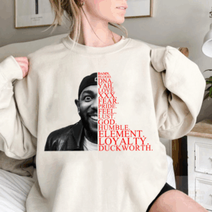Official Kendrick Lamar Damn Full Tracklist Shirt – Limited Edition