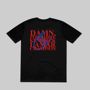 Kendrick Lamar x Champion DAMN T-shirt: Limited Edition Collaboration
