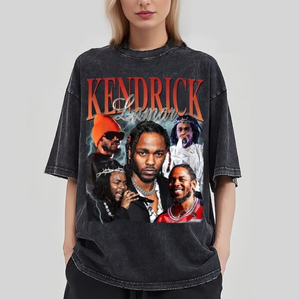 Vintage Kendrick Lamar T-Shirt – Retro Hip Hop Tee for Fans