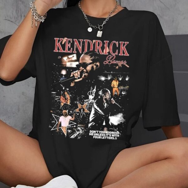 Vintage Bootleg Inspired Kendrick Lamar Fan Tee Retro Hip-Hop TShirt