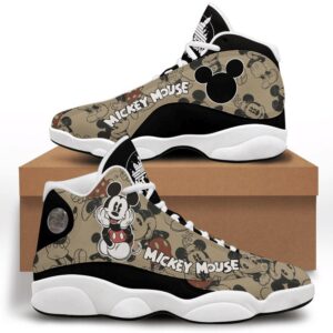 Disney Classic Mickey Mouse Air Jordan 13 Sneaker Shoes