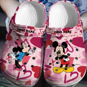 Made with Your Personal Magic Personalized Mickey MinnieClogs-Shoes-Slippers 3D Clog Shoes