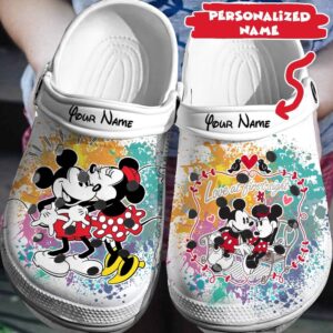 Design Your Disney Dreams Personalized Mickey MinnieClogs-Shoes-Slippers 3D Clog Shoes
