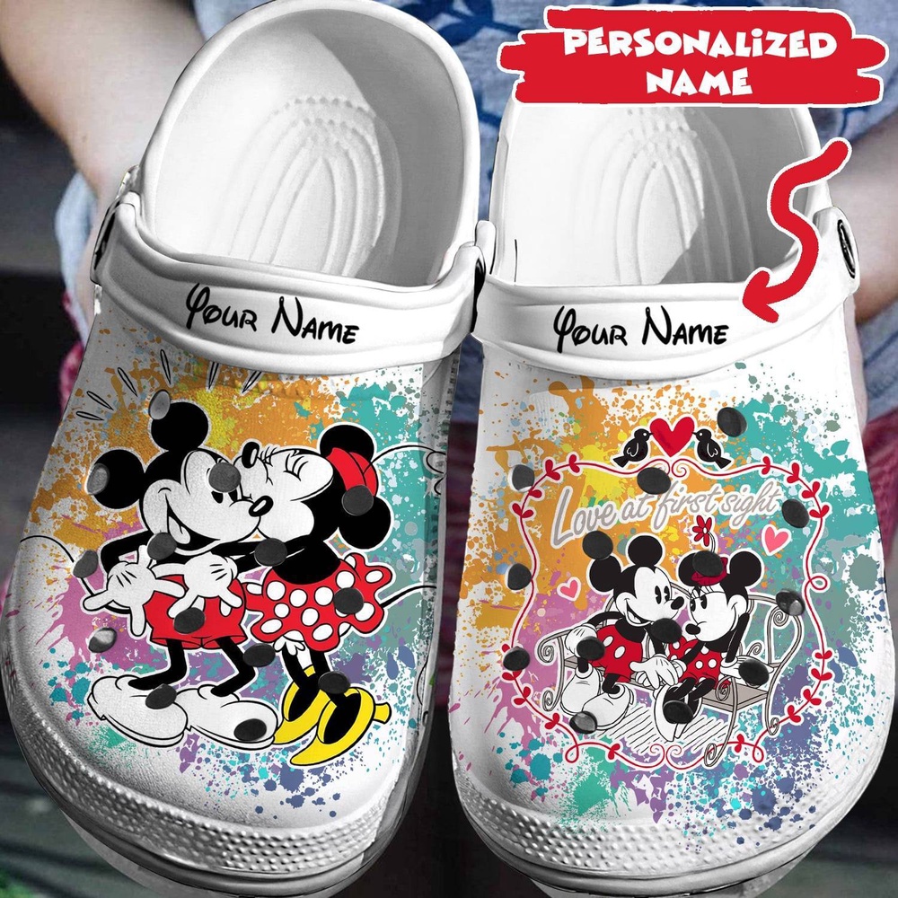 Design Your Disney Dreams Personalized Mickey MinnieClogs-Shoes-Slippers 3D Clog Shoes Design Your Disney Dreams Personalized Mickey MinnieClogs-Shoes-Slippers 3D Clog Shoes