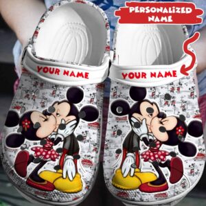Design Your Disney Style Personalized Mickey MinnieClogs-Shoes-Slippers 3D Clog Shoes