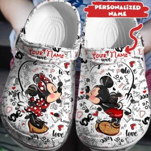 Design Your Disney Magic Personalized Mickey MinnieClogs-Shoes-Slippers 3D Clog Shoes