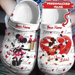Customized Disney Memories Personalized Mickey MinnieClogs-Shoes-Slippers 3D Clog Shoes