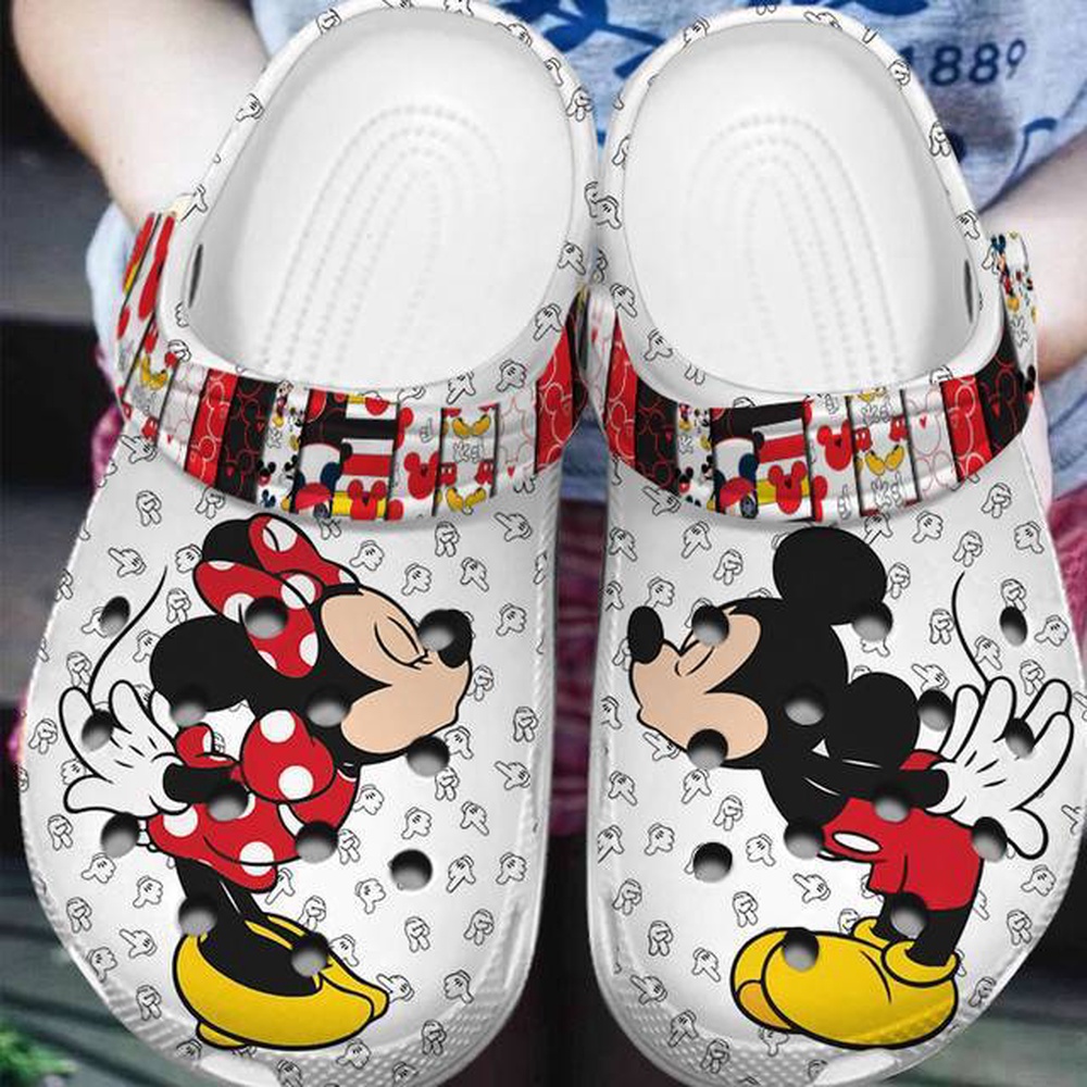 Mickey Minnie Clogs Shoes Mickey Minnie Clogs Shoes