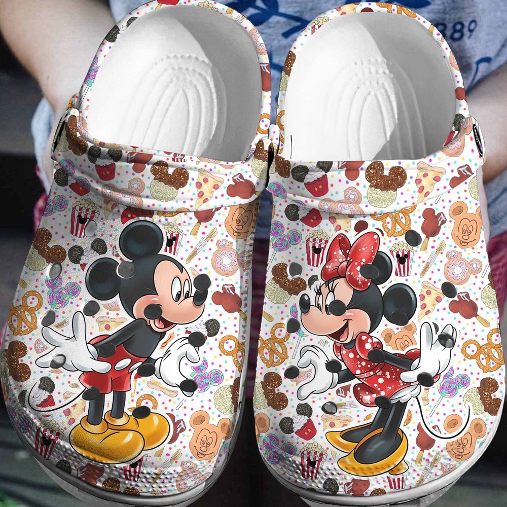 Disney Delight Mickey Minnie 3D Clog Shoes Disney Delight Mickey Minnie 3D Clog Shoes