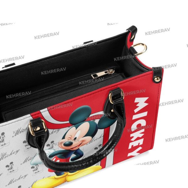 Mickey Lover s Custom Leather Handbag – Vintage Women s Purse