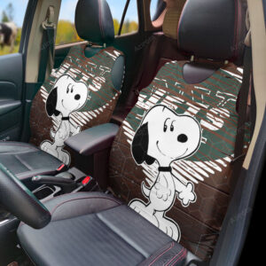 NFL New York Jets Snoopy v45 Vest Car Seat Cover - Officially Licensed Team Merchandise