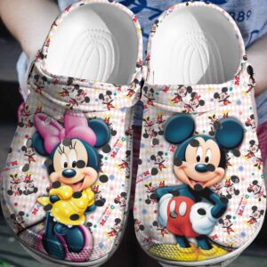Disney Fan Favorites Mickey MinnieClogs-Shoes 3D Clog Shoes Show Your Disney Love