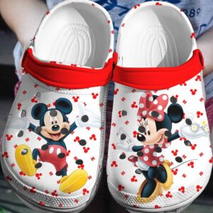 Fun filled Footwear Mickey MinnieClogs-Shoes 3D Clog Shoes Perfect for Disney Fans