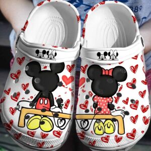 Mickey Minnie Mania 3D Clog Shoes for Disney Enthusiasts
