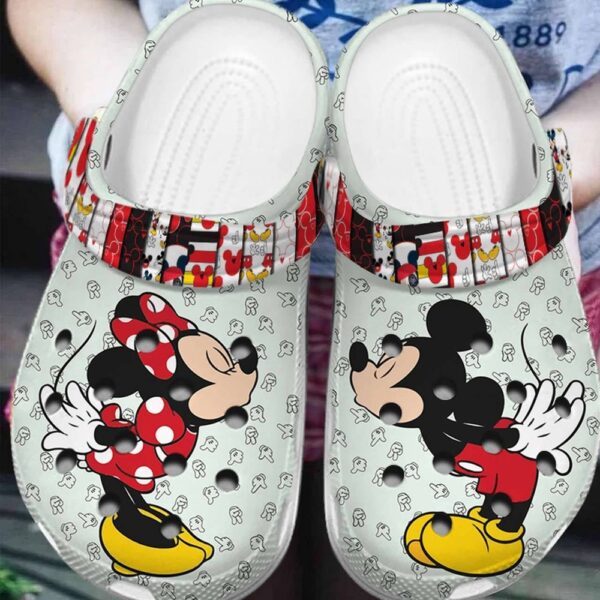 Mickey And Minnie MouseClogs-Shoes Clogband Clogs