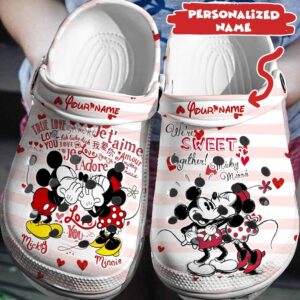 Customize Your Disney Magic Mickey MinnieClogs-Shoes 3D Clog Shoes